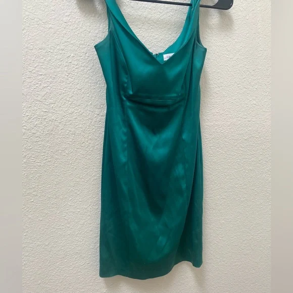 Calvin Klein | Dresses | Calvin Klein Emerald Green Dress | Poshmark